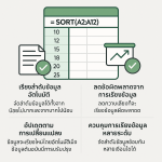 การใช้ สูตร Sort ใน Excel ให้ชีวิตการทำงานง่ายขึ้น