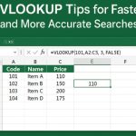 เทคนิคใช้ VLOOKUP ให้เร็วและแม่นยำ