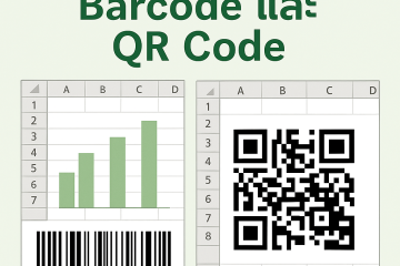 เทคนิคสร้าง Barcode และ QR Code ใน Excel