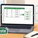 ภาพประกอบการใช้ Paste Special ใน Excel เพื่อลดปัญหาสูตรและรูปแบบเพี้ยน