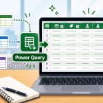 ภาพประกอบการรวมไฟล์ Excel หลายไฟล์ด้วย Power Query