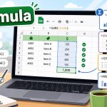 ภาพประกอบสูตรพื้นฐาน Google Sheets สำหรับเริ่มใช้งาน