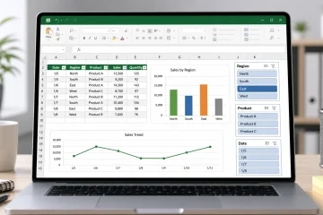 ใช้ Slicer ใน Excel กรองรายงานแบบกดเลือกได้