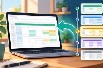 เปิดประวัติเวอร์ชัน Google Sheets เพื่อตรวจและกู้คืนข้อมูล