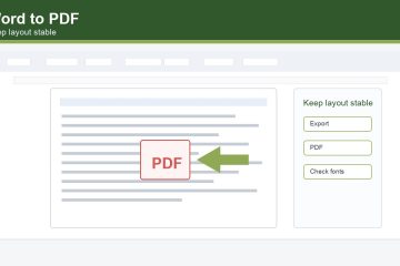 วิธีแปลง Word เป็น PDF ก่อนส่งงาน