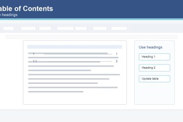 วิธีทำสารบัญอัตโนมัติใน Word ด้วย Heading